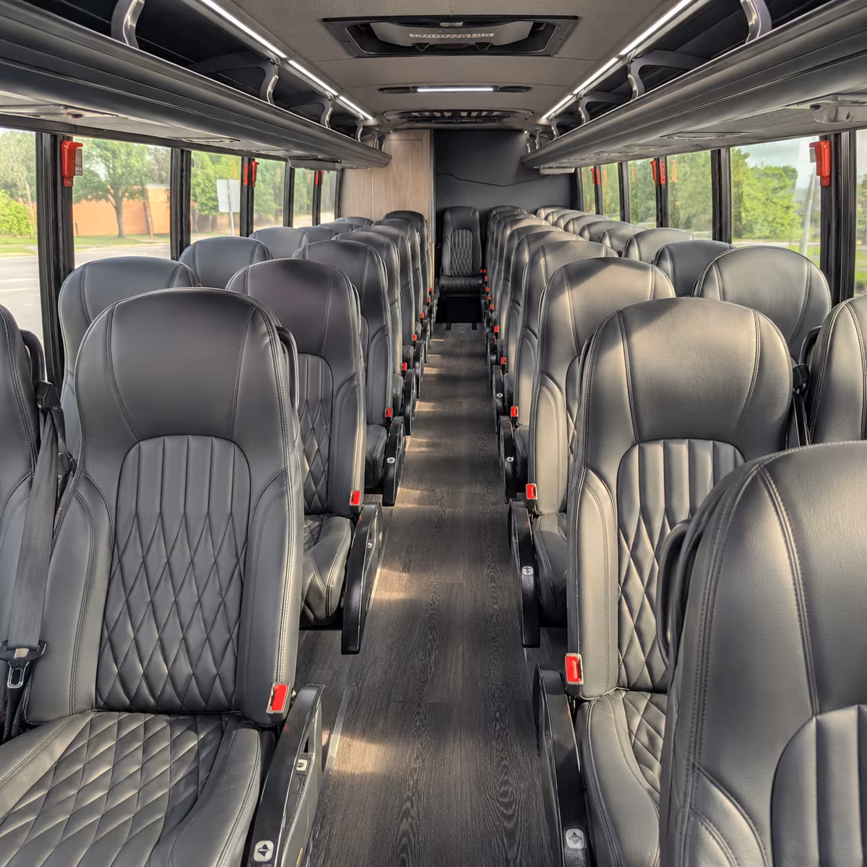 can i book a one way a round trip or a multi day package for a bus rental in visalia