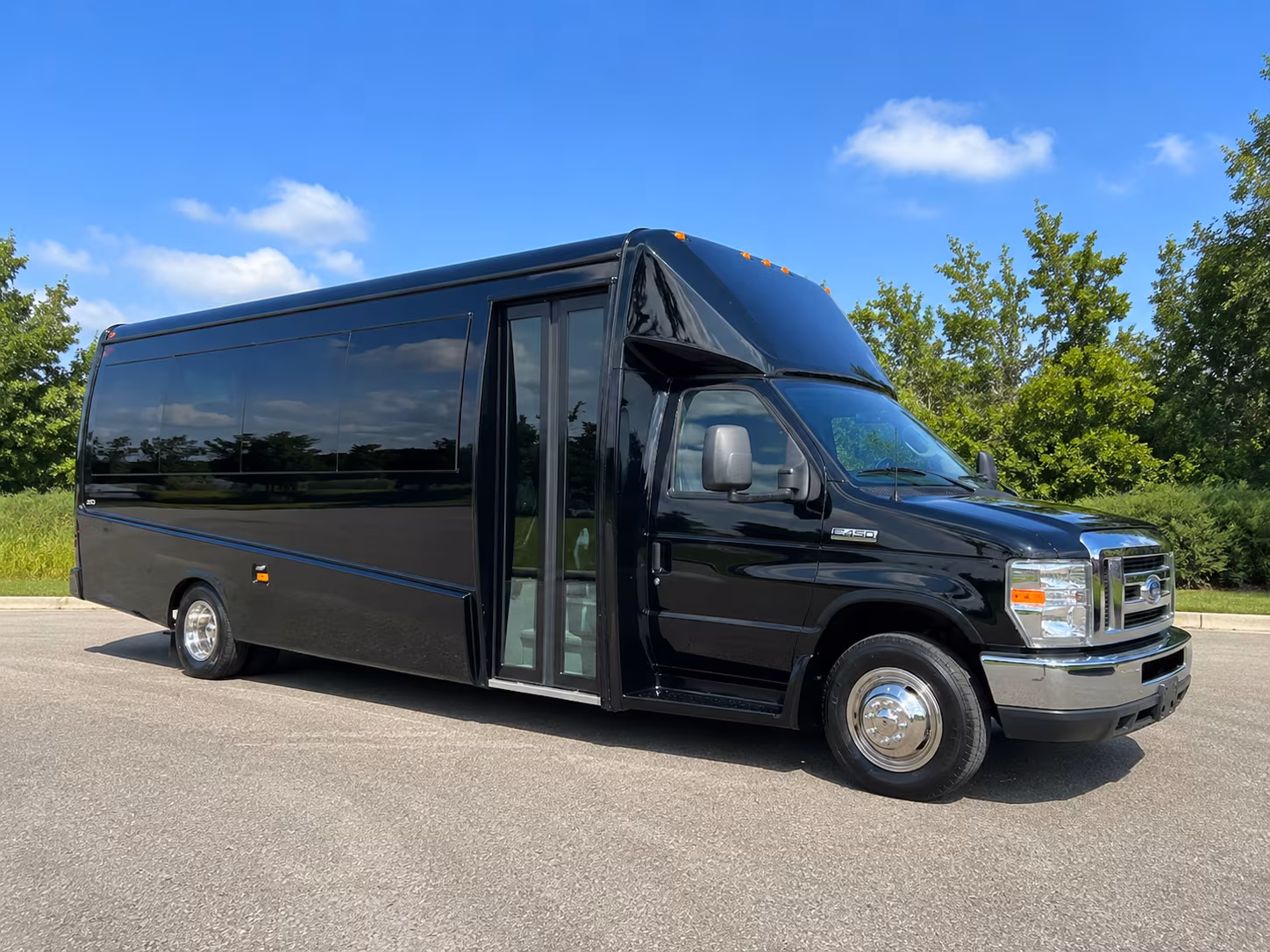 charter buses for large visalia high school prom groups