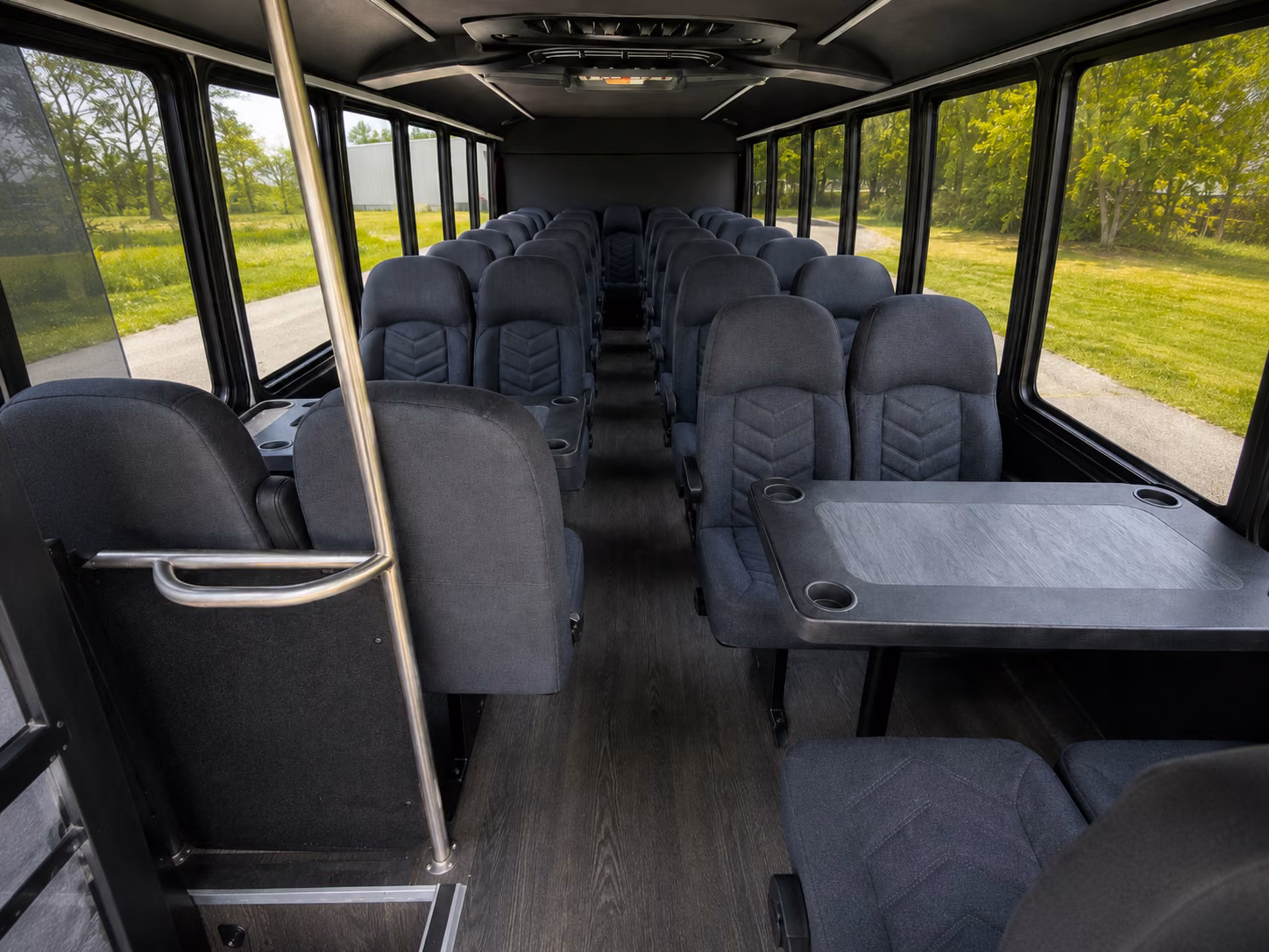shuttle buses for wedding guests between visalia hotels and venues