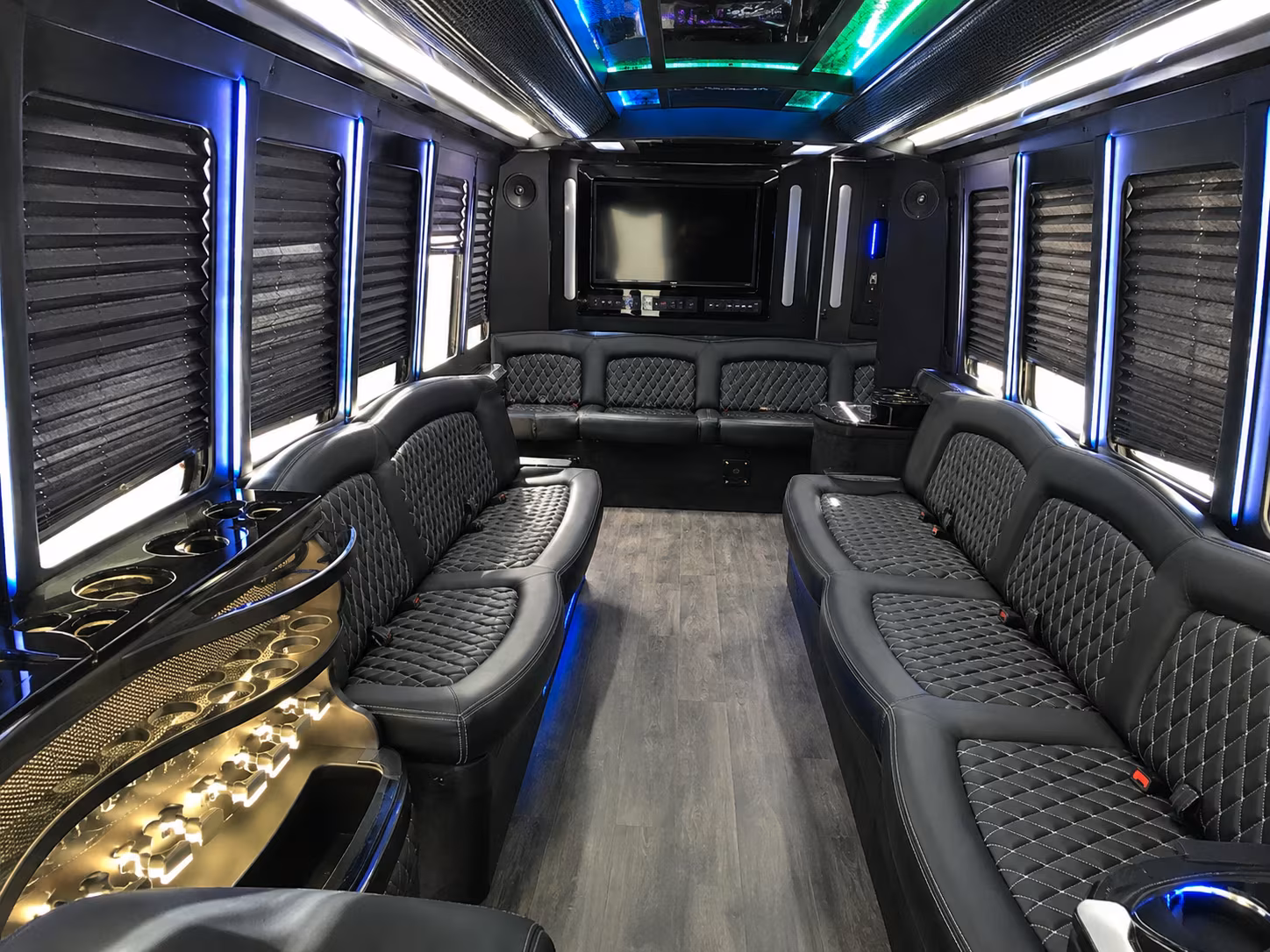 wedding party bus rental