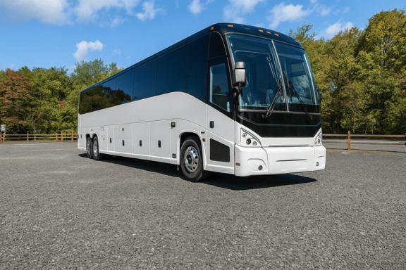 Visalia Coach Bus Service 56 Passenger Charter Bus